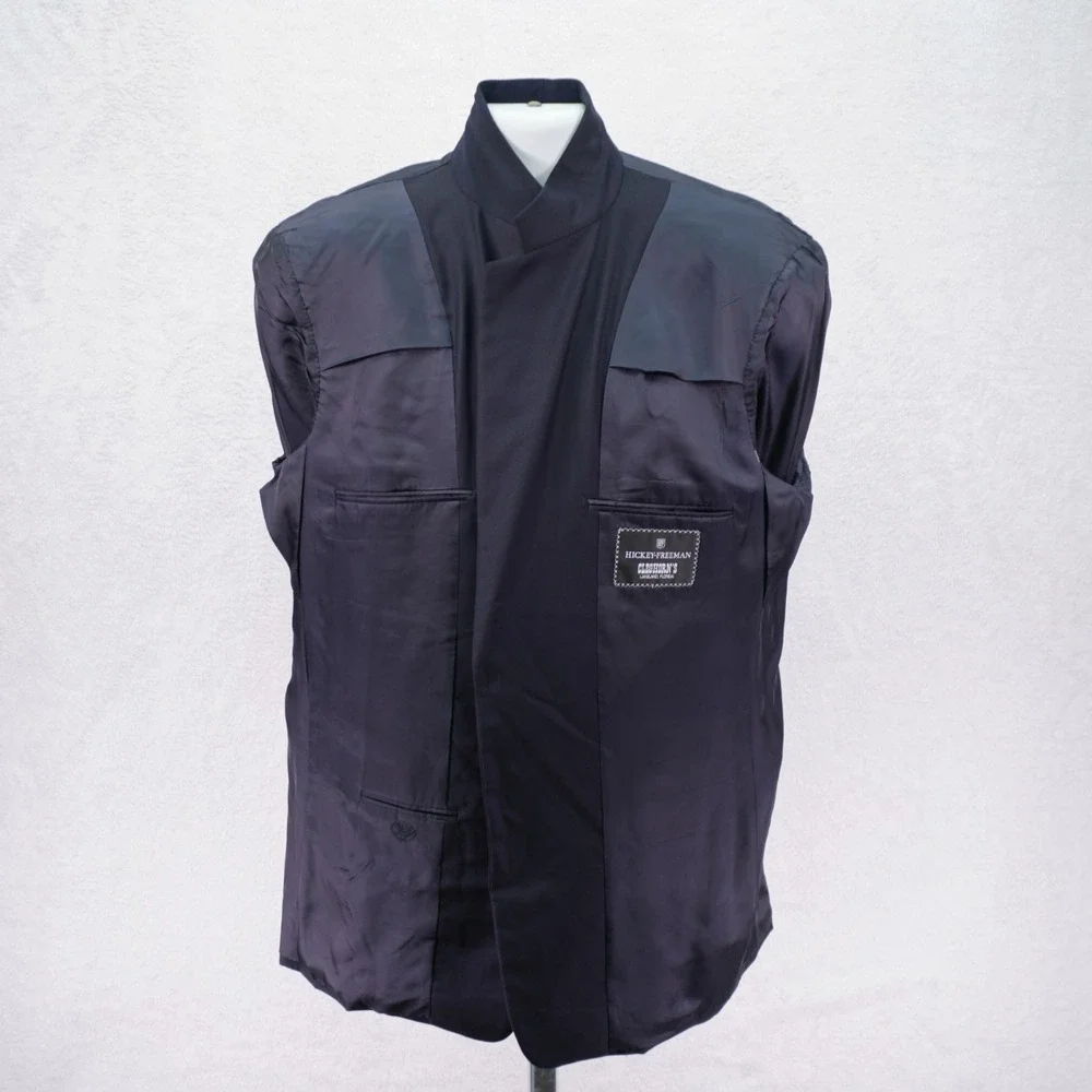 Hickey Freeman Boardroom Wool‎ Blue 2 Button Blazer 42R / Slim Fit 44R
